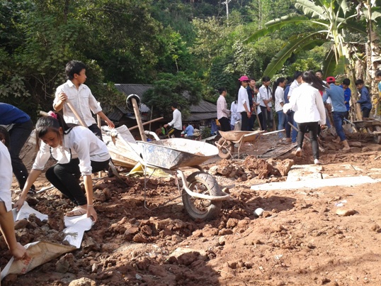 Lao động tình nguyện của đoàn viên thanh niên