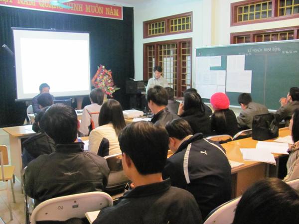 Tập huấn về công tác chủ nhiệm